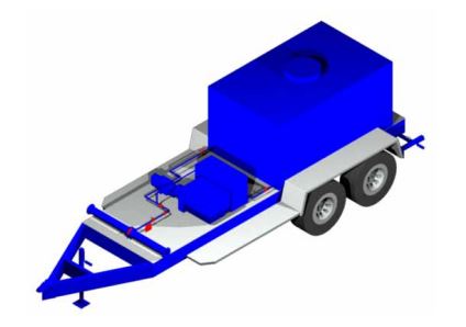 Foam Proportioning Trailer