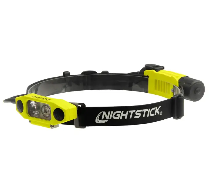 Nightstick DICATA® USB Intrinsically Safe Dual-Light™ Headlamp