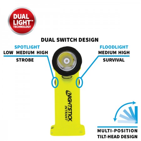 INTRANT® Intrinsically Safe Dual-Light™ Angle Light