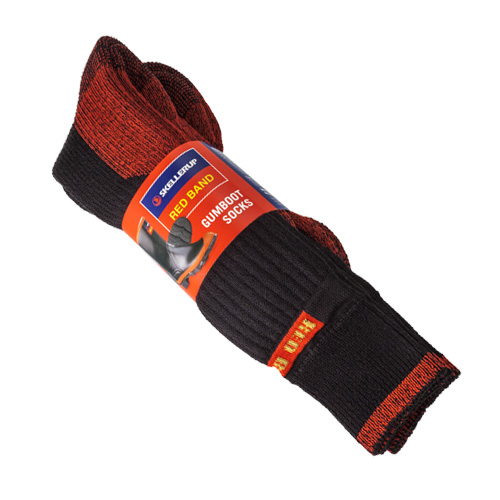 Skellerup Red Band 2 Pack Gumboot Sock