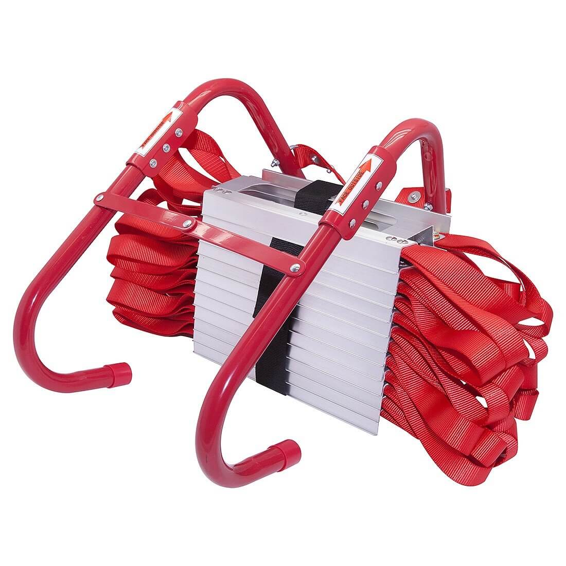 16.5 FT Fire Escape Ladder - Emergency Rope Ladder For 2-3 Story Homes With 2000 Lb Capacity