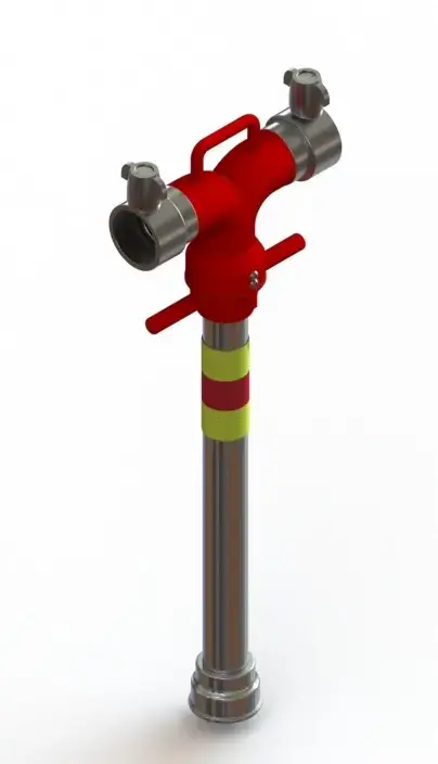 Double Head Swivel Standpipe (Single Lug)