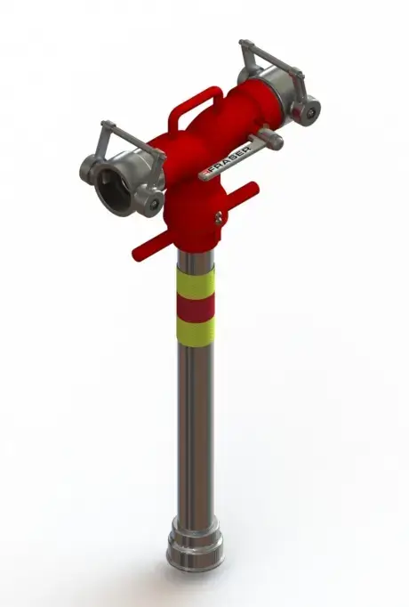 Double Head Swivel Controlled Standpipe (Single Lever)