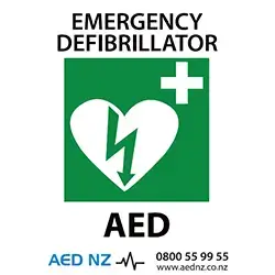 AED Wall Sign