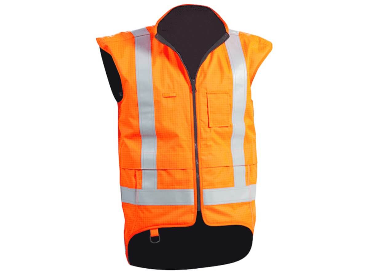 Flame Retardant TTMC-W17 Vest with Fleece Lining