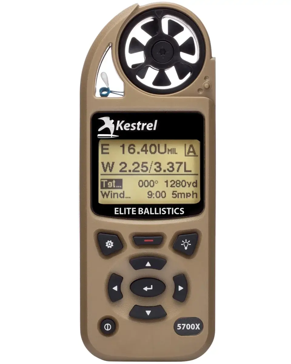 Kestrel 5700X Weather Meter with Applied Ballistics and LiNK