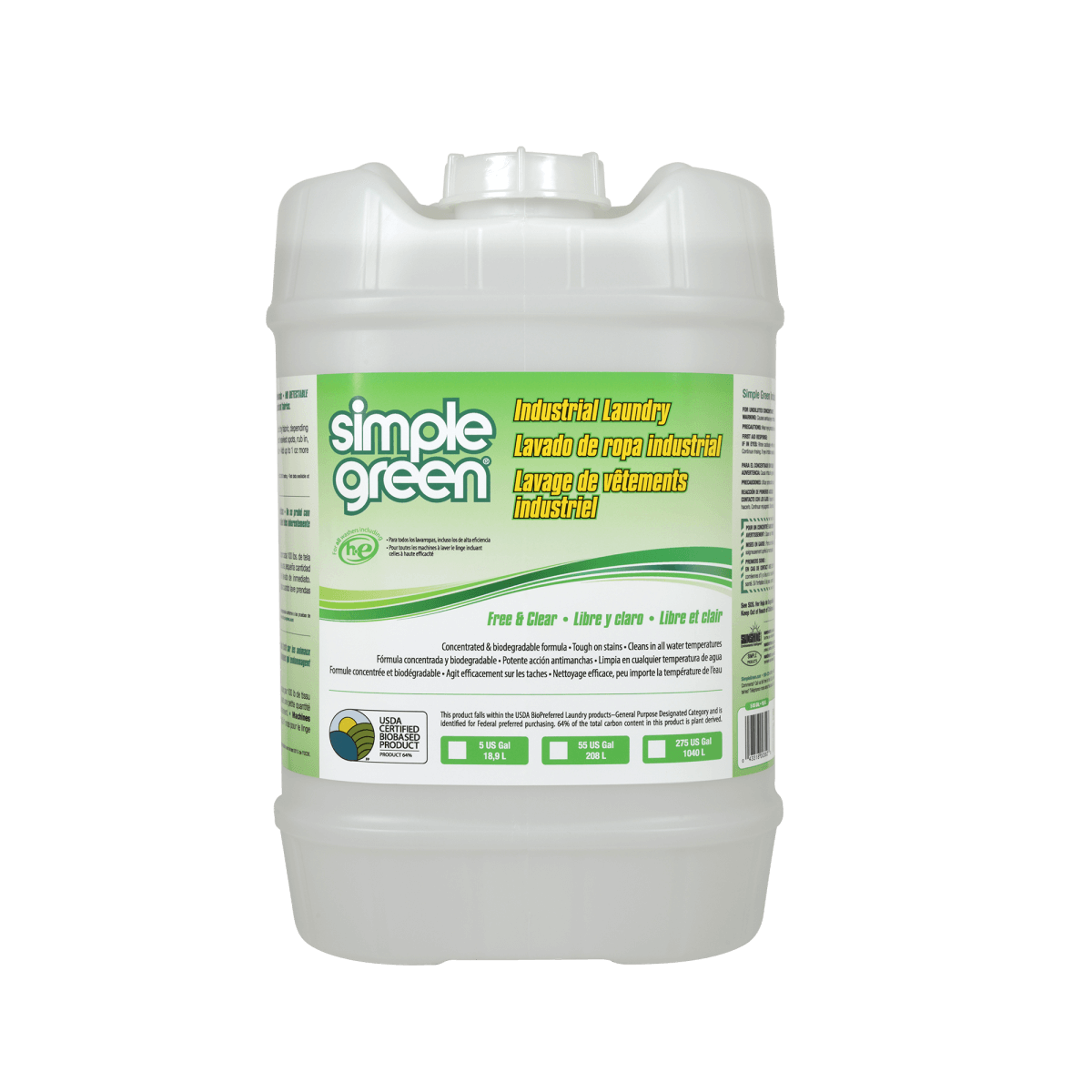 Simple Green® Industrial Laundry Free and Clear