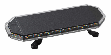 BASE6 Guardian Warning Light Bar, 280mm Long, Amber Warning, Direct Connect