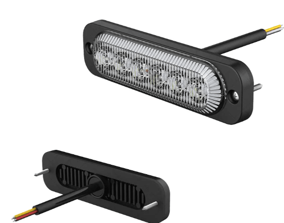 BASE6 6 LED 3W Amber Perimeter Light