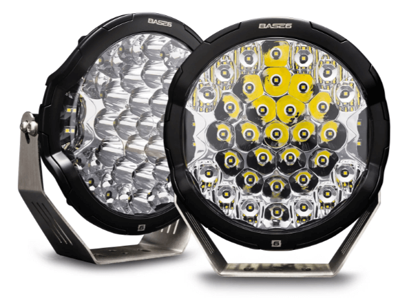 BASE6 LUX Series 8.5″ Driving Lights – Pair