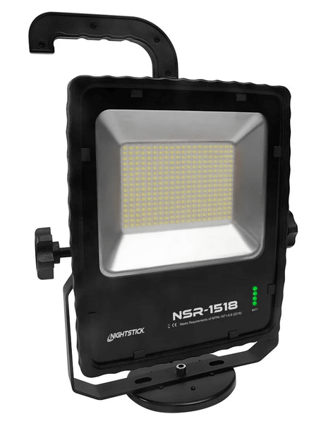 Nightstick Rechargeable High Lumen LED Scene Light w/ Magnetic Base